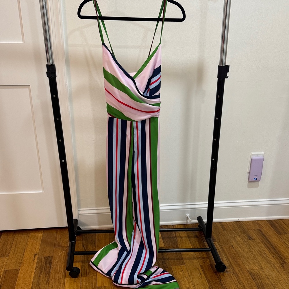 Ted Baker Multicolor Striped Jumpsuit